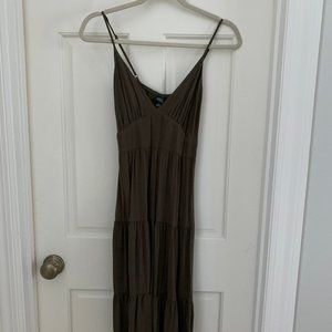 Wild Fable Olive Maxi Dress